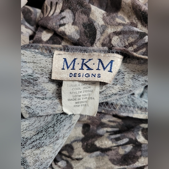 Vintage M.K.M. Designs Wrap Blouse - Picture 5 of 5